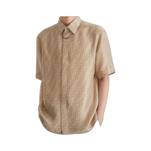 Logo Detailed Short Sleeved Shirt