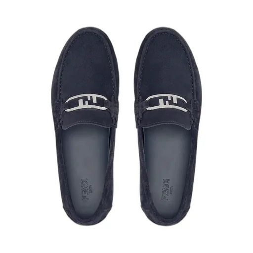Fendi O'lock Slip-On Loafers