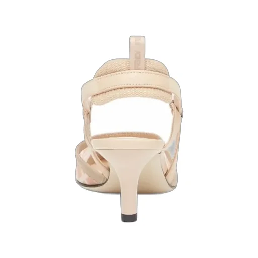 Monogrammed Pointed-Toe Pumps