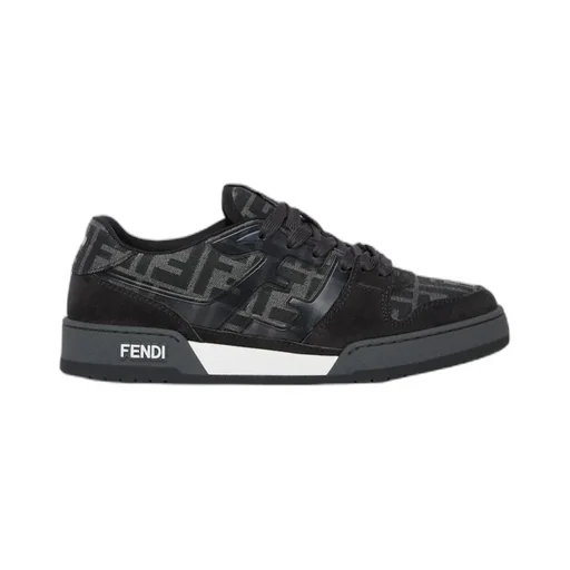 Ff Jacquard Low-Top Sneakers