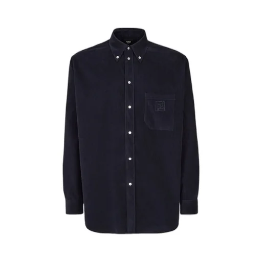 Ff Embroidered Corduroy Shirt