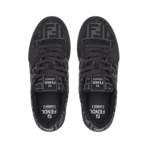 Ff Jacquard Low-Top Sneakers
