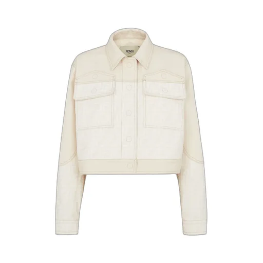 Panelled Button-Up Jacket