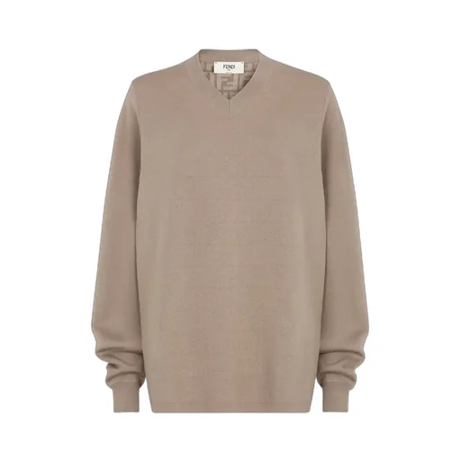 V-Neck Knit Sweater