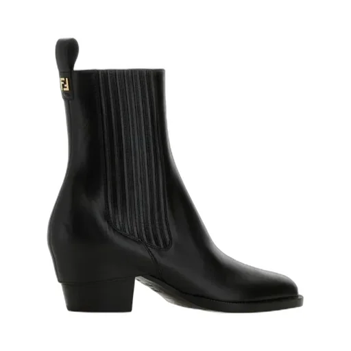 Square-Toe Ankle Boots