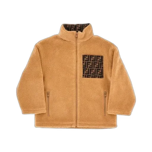 High Neck Zipped Jacket