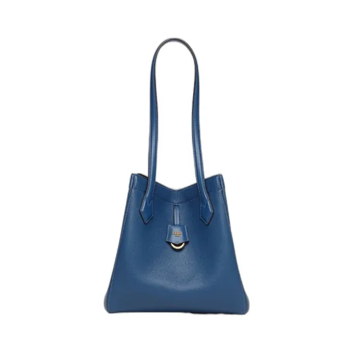 Origami Logo Detailed Shoulder Bag