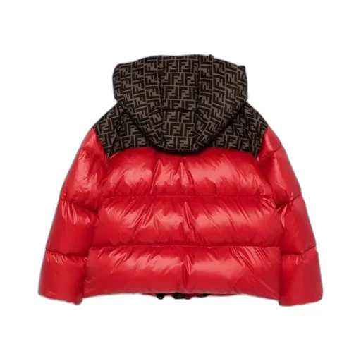 Ff-Print Puffer Jacket