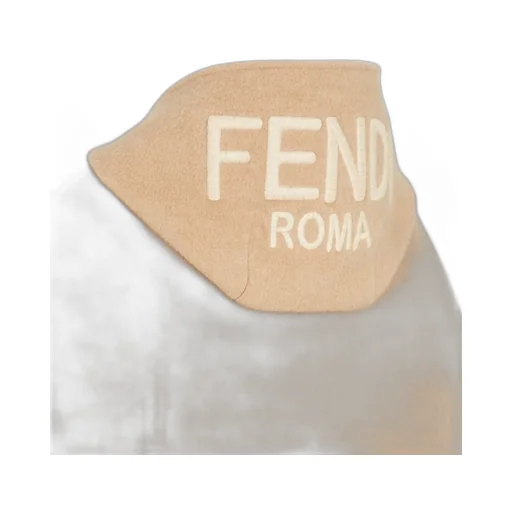 Logo Embroidered Cape Jacket