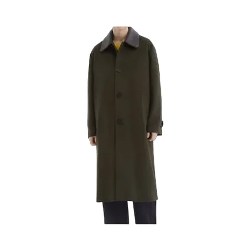 Collared Button-Up Coat