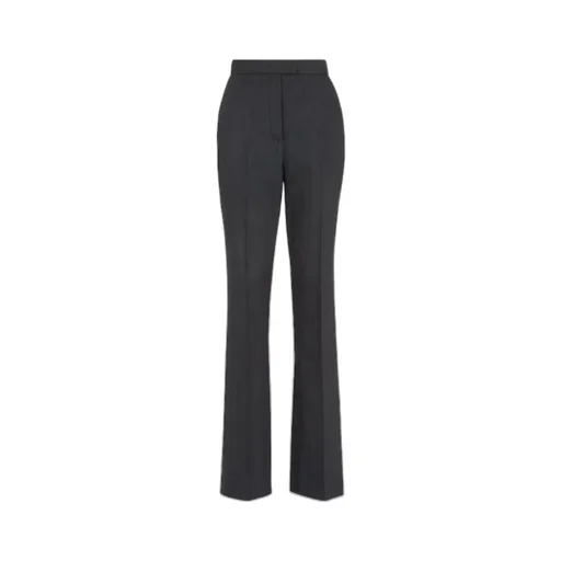 Pinstriped Flared Trousers