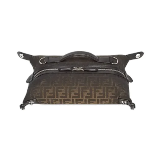 Ff Jacquard Eclissi Siesta Small Clutch Bag