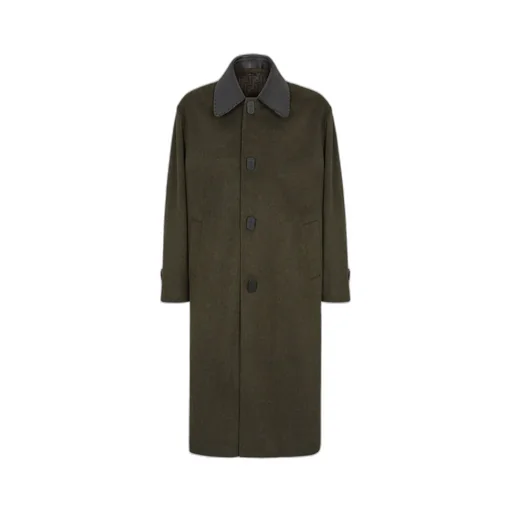Collared Button-Up Coat