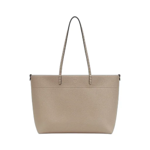 Roll Logo Embossed Shoulder Bag
