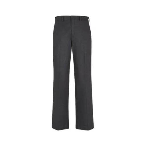 Straight-Leg Tailored Cut Trousers