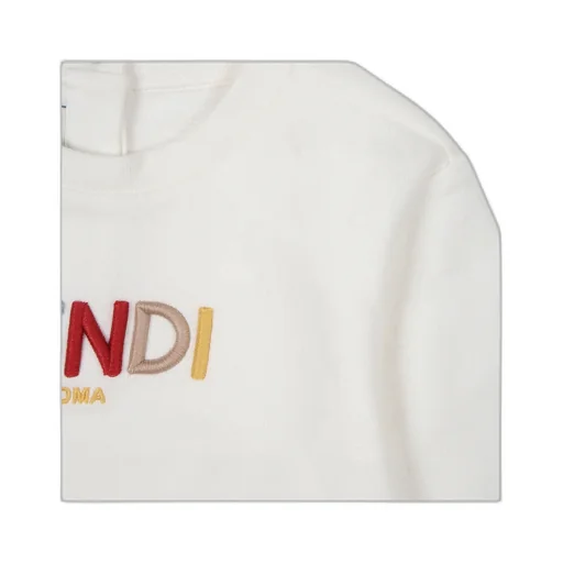Logo Embroidered Crewneck Sweatshirt