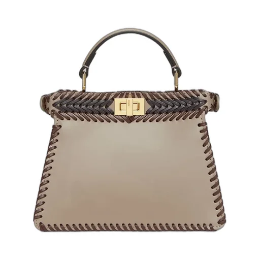 Multicolour Interlaced Leather Bag