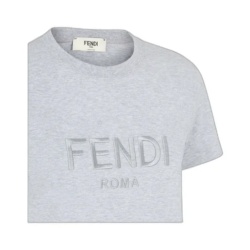 Logo Embroidered Crewneck T-Shirt