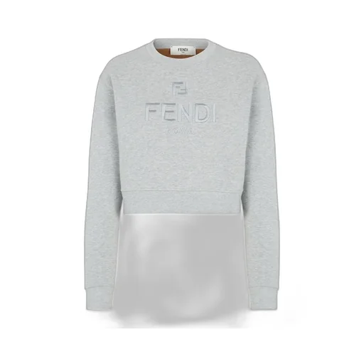 Logo Embroidered Crewneck Sweatshirt
