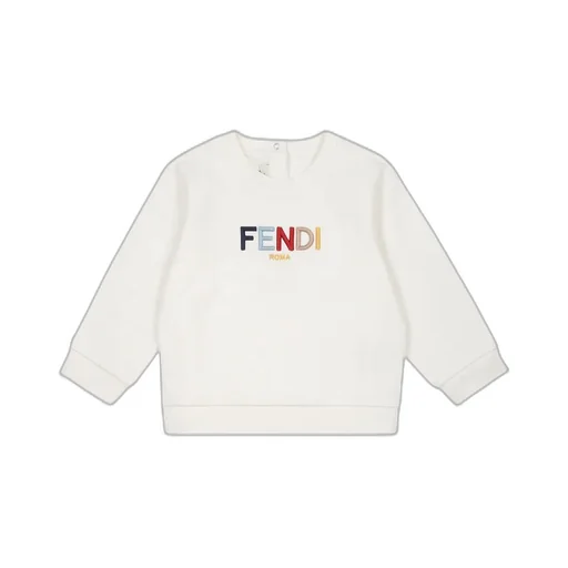 Logo Embroidered Crewneck Sweatshirt