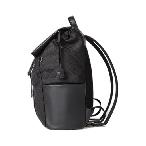 Flux Ff Motif Drawstring Backpack