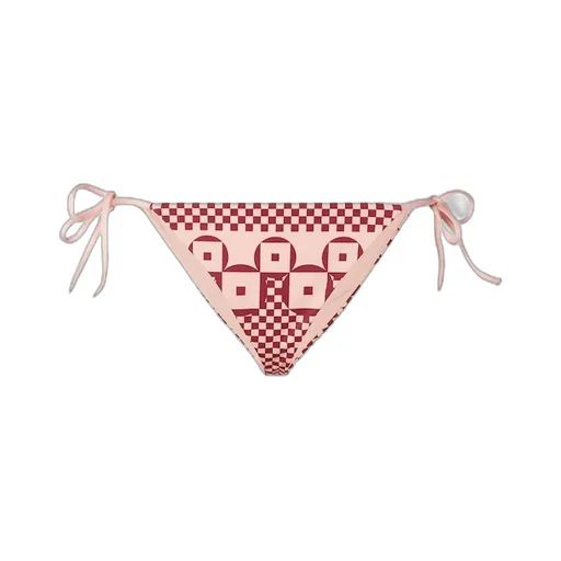 Patchwork Print Bikini Bottoms