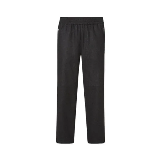 Elasticated Waist Straight-Leg Jogging Trousers