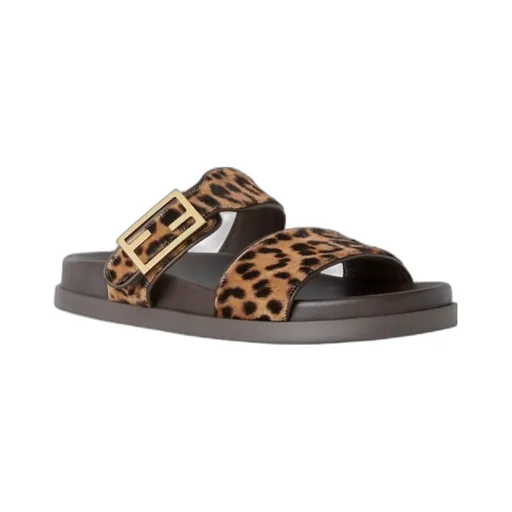 Feel Leopard Printed Sandals
