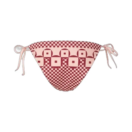 Patchwork Print Bikini Bottoms