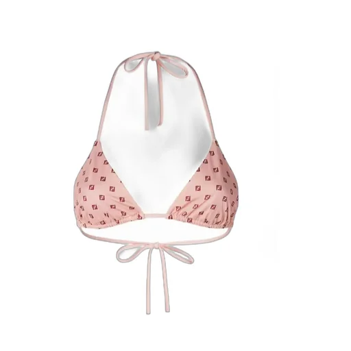 Foulard Printed Halterneck Bikini Top