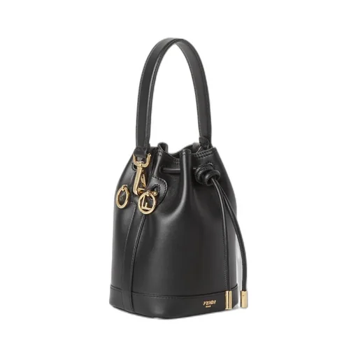 Mon Tresor Drawstring Mini Bucket Bag