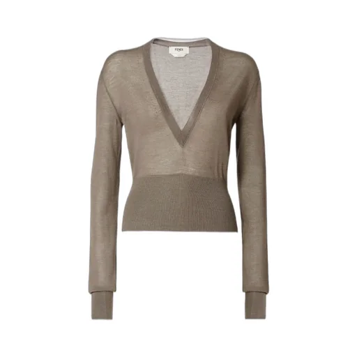 V-Neck Long Sleeved Jumper