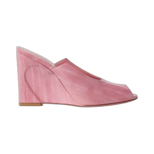 Arco Wraparound Wedge Peep-Toe Sandals