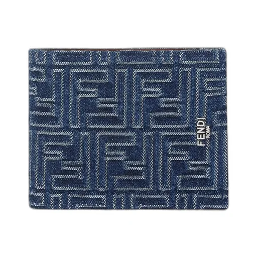 Ff Jacquard Bi-Fold Wallet