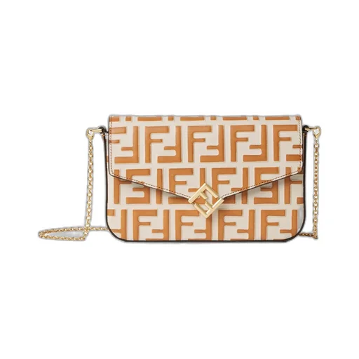 Geometric Flip Cover With Twill Ff Logo