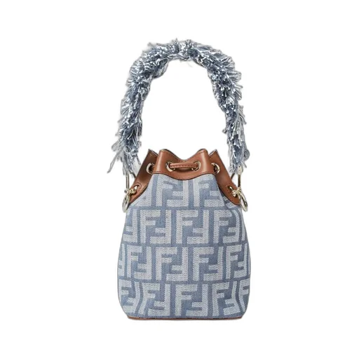 Mon Tresor Ff Jacquard Mini Tote Bag