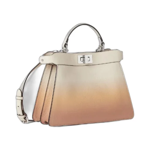Small Peekaboo Gradient-Effect Tote Bag