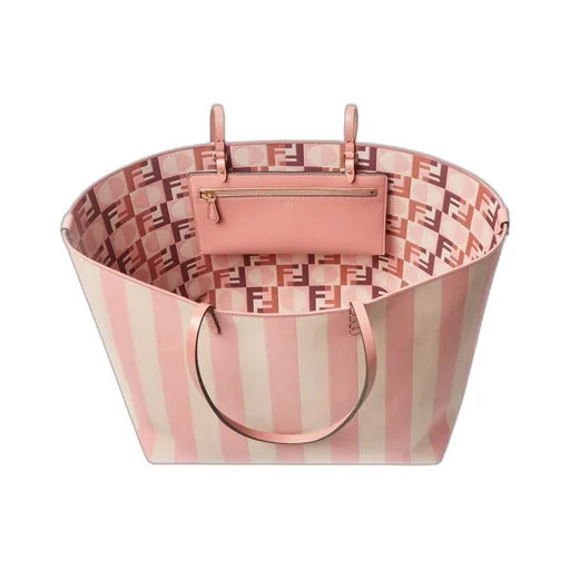 Roll Striped Large Tote Bag