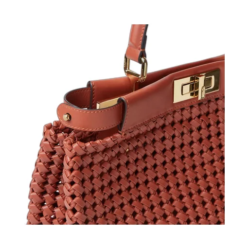 Interlaced Leather Bag