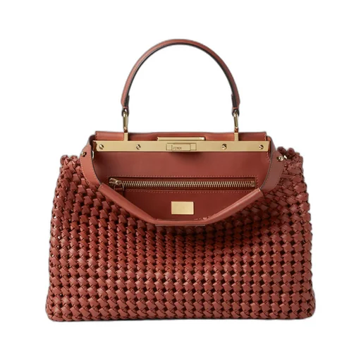 Interlaced Leather Bag