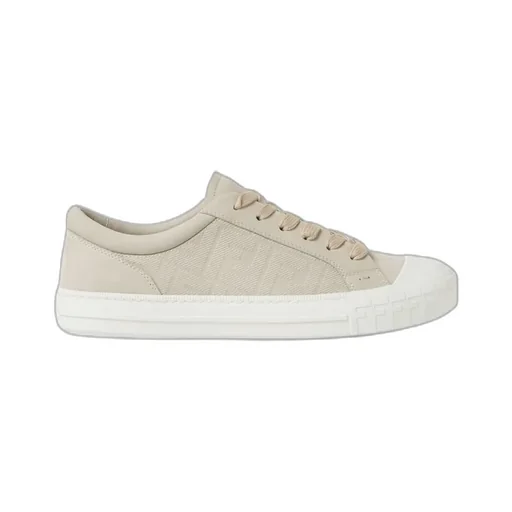 Domino Ff Motif Lace-Up Sneakers