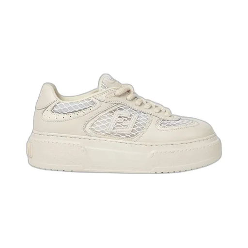 Fendi Match Platform Low-Top Sneakers