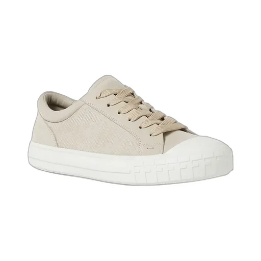 Domino Ff Motif Lace-Up Sneakers