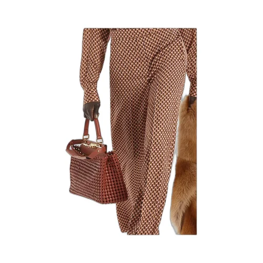 Interlaced Leather Bag