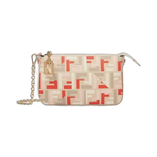 Baguette Ff Printed Pouch