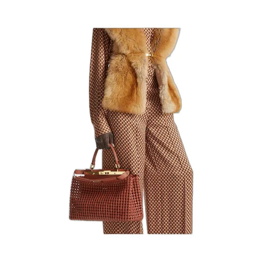 Interlaced Leather Bag