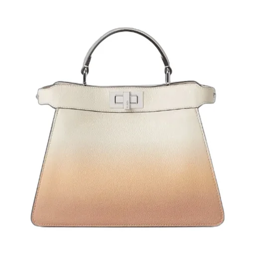 Small Peekaboo Gradient-Effect Tote Bag