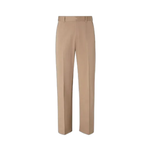 Tapered-Leg Tailored Cigarette Trousers