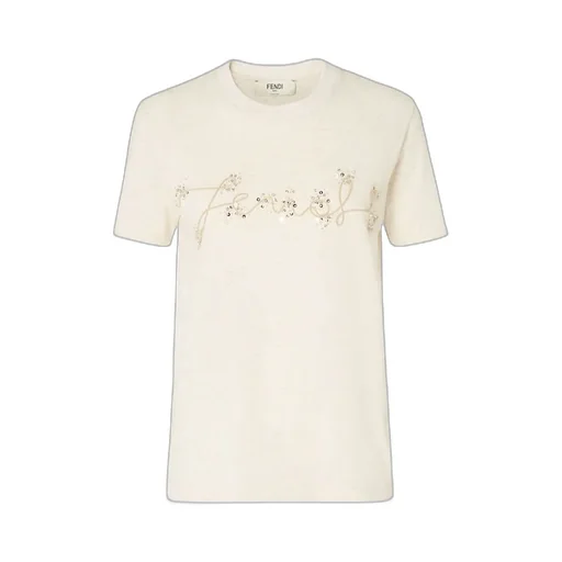 Logo Embellished Crewneck T-Shirt