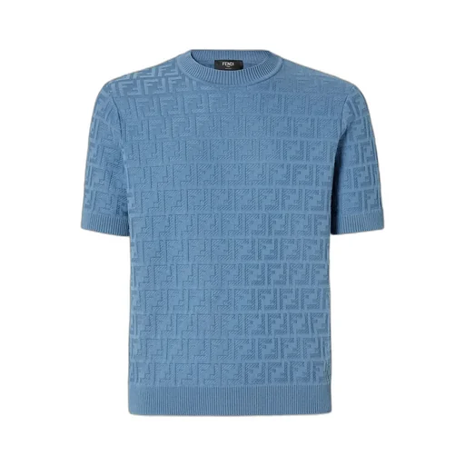 All-Over Ff Logo Crewneck Sweater